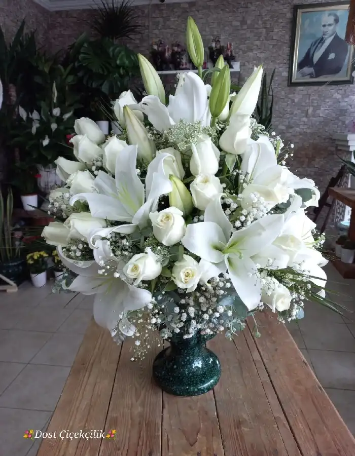 Kazablanka, Beyaz Gül Aranjman